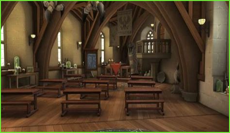 Salle de Classe 2E Harry Potter